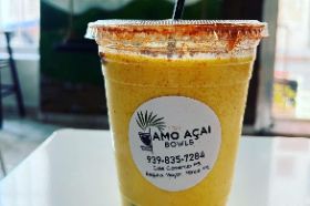 mango, Chile salsa, Cyanne pepper, honey or agave