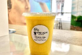 mango, almond milk, coconut oil, turmeric